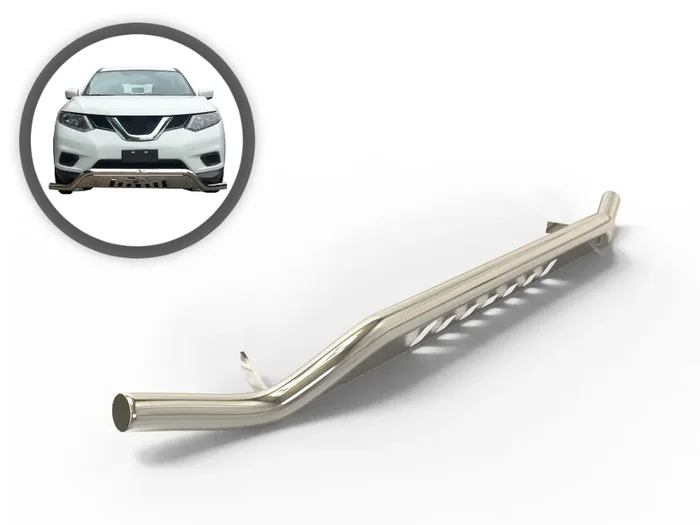 VGUBG-1771-2266SS Steel Front Bumper Guard 21-24 Nissan Rogue