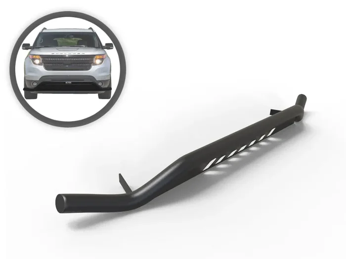 VGUBG-1772-1372BK Steel Front Bumper Guard 12-19 Mercedes-Benz GLE400 GLE450 ML350 ML550