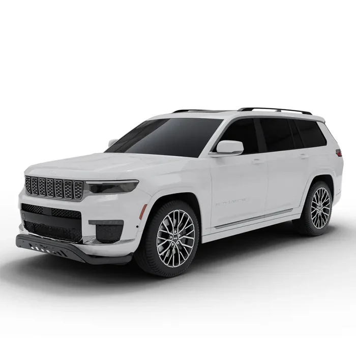 VGUBG-1772-2354BK Steel Front Bumper Guard 21-24 Jeep Grand Cherokee, Grand Cherokee L