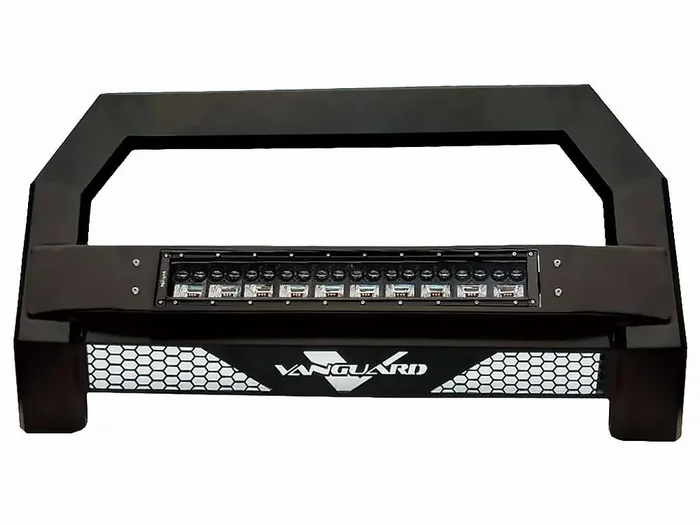 VGUBG-2143-2283BK-LED Steel Vantage Bull Bar 20-24 Toyota Highlander