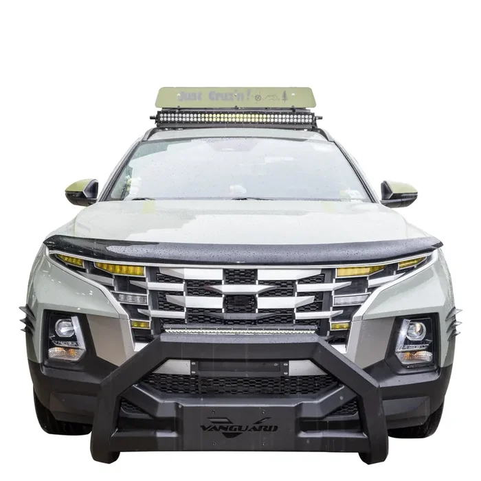 VGUBG-2304-2423BK Steel Optimus Bull Bar 22-24 Hyundai Santa Cruz