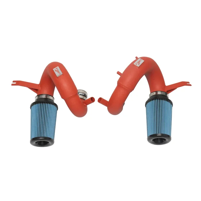 Wrinke Red SP Short Ram Air Intake System 18-23 KIA Stinger V6-3.3L Twin Turbo