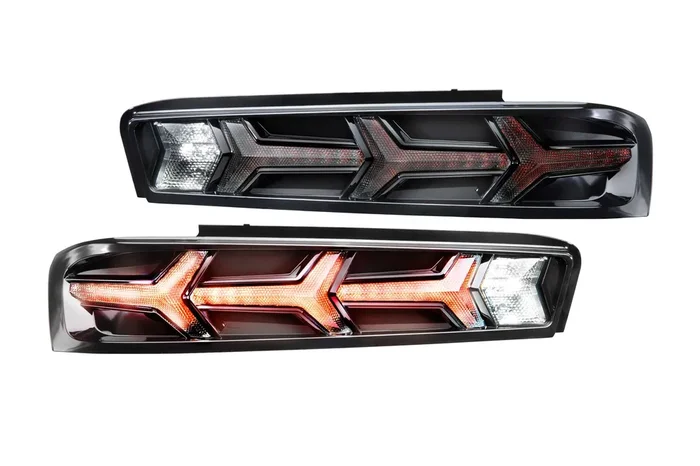 XB LED Smoked Tail Lights 16-18 Chevrolet Camaro