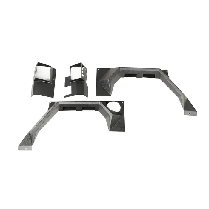 XHD Armor Fender Kit, Rear, Pair 07-18 Jeep Wrangler JK, 2 Door