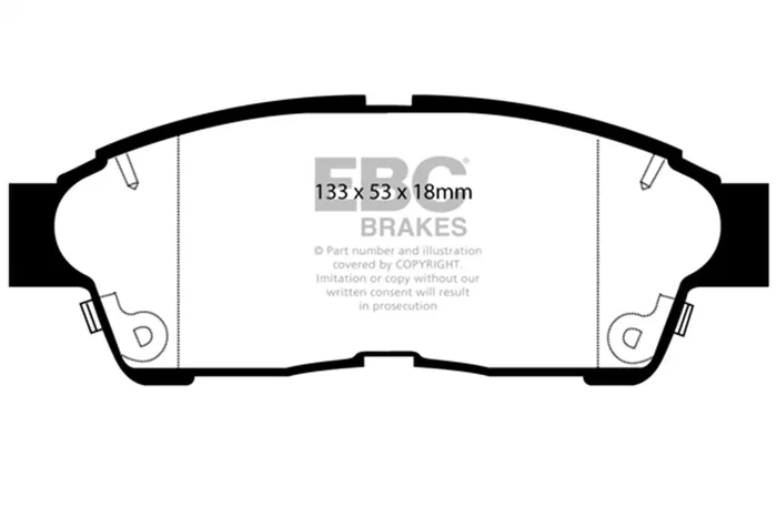 YellowStuff Sport Front Brake Pad