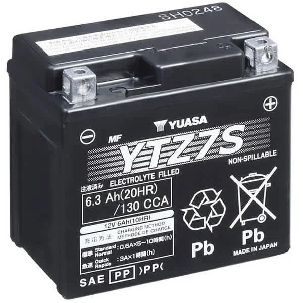 Yuasa Motorcycle Battery – YTZ7S